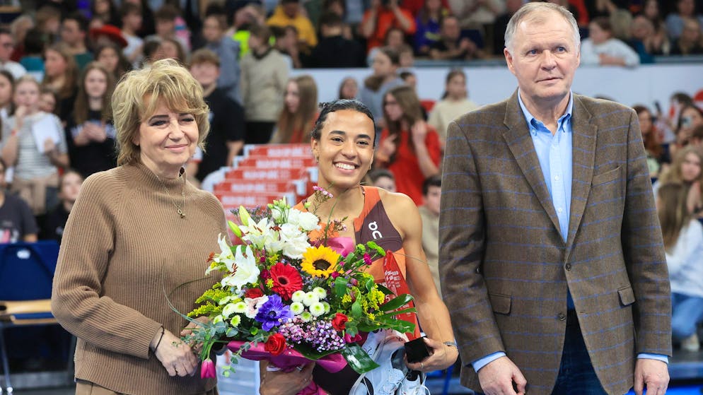 les soeurs Kambundji (ici Ditaji) sont en très bonne forme en ce début de saison.