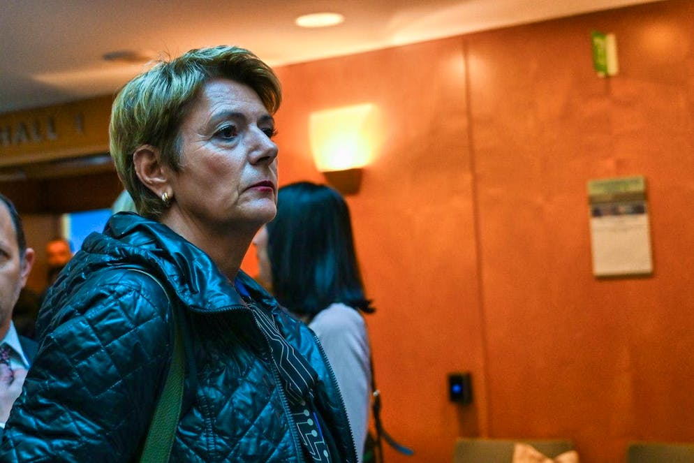 Karin Keller-Sutter praised the Vance speech on Saturday.