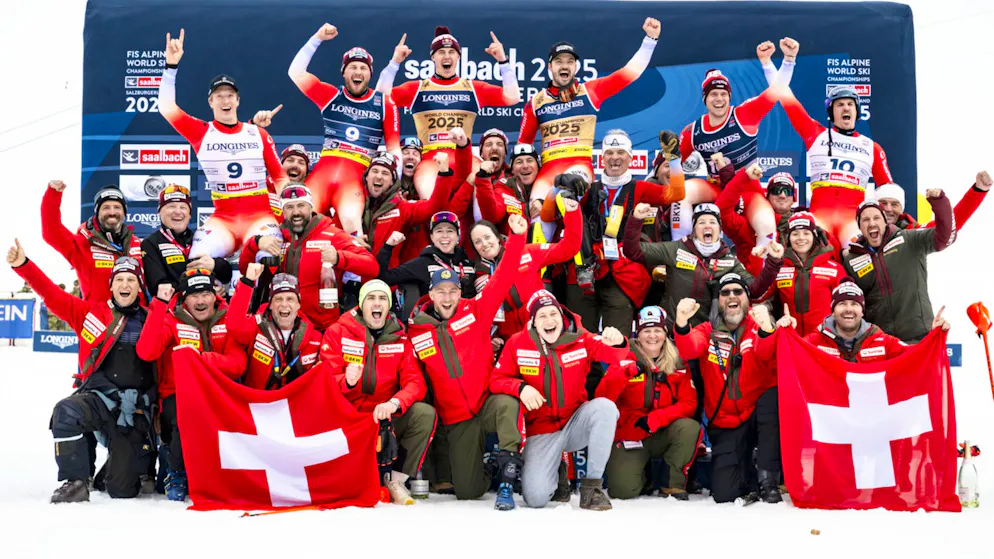 Die WM in Saalbach wird zu Schweizer Festspielen.