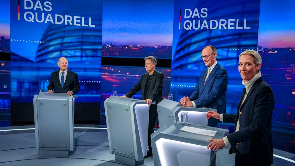 Analyse des grossen Kanzler-Kampfs. Mit nur 5 Worten lässt Weidel Jauch und alle Kandidaten erstarren