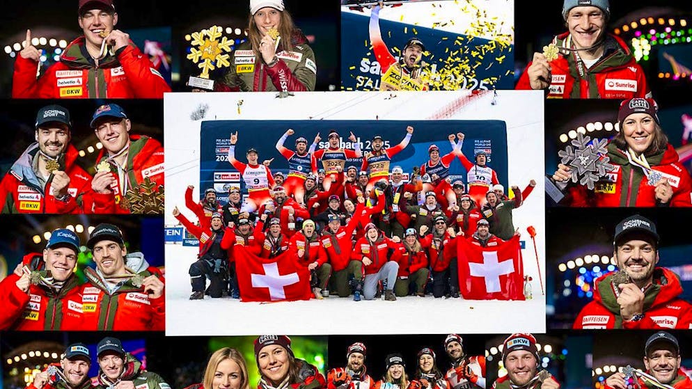 Alpine Director Flatscher raises his warning finger despite dominance - Gallery. Switzerland wins 13 medals - only once more