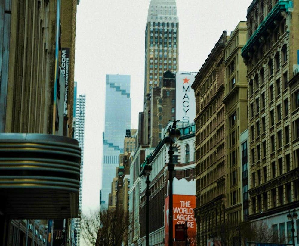 You can spend hours at Macy's in New York. 
