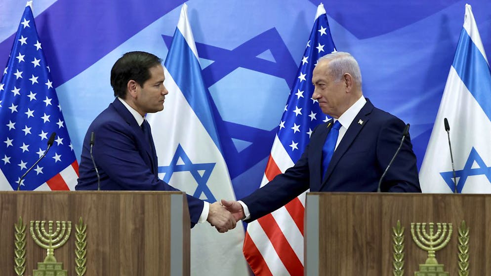 Medio Oriente. L'intesa fra Rubio e Netanyahu: «L'Iran non avrà armi nucleari e Hamas non continuerà a dominare»