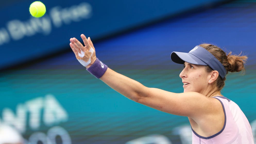 Dubai. Belinda Bencic poursuit son formidable récital !