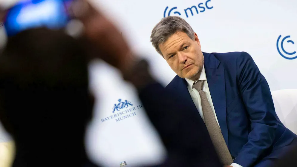 Five lessons from the Munich Security Conference - Gallery. German Vice-Chancellor Robert Habeck finds harsh words.