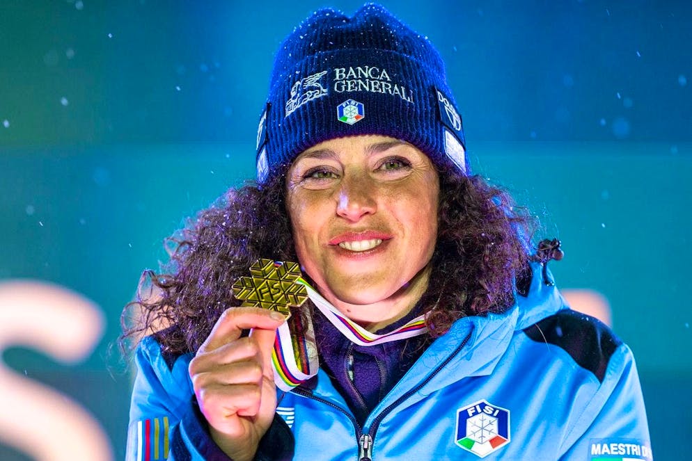 Federica Brignone shone.