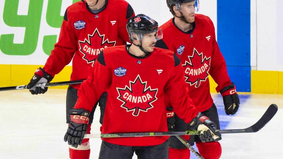 Sidney Crosby, Connor McDavid and Nathan MacKinnon are in the final of the Four Nations Tournament with Canada