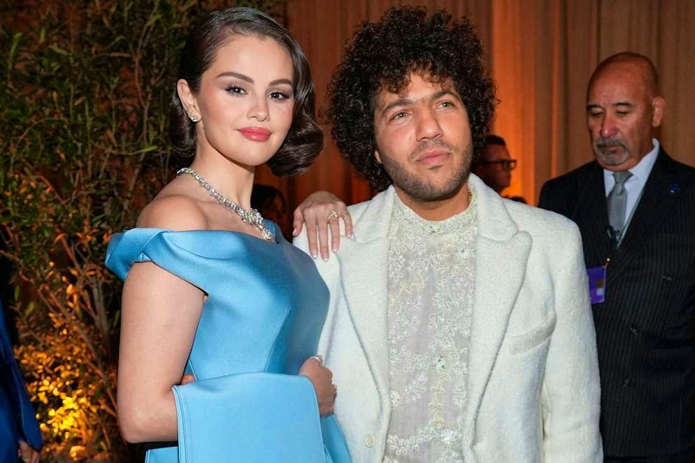 Selena Gomez e il suo compagno Benny Blanco hanno annunciato un album congiunto giusto in tempo per San Valentino (foto d'archivio).