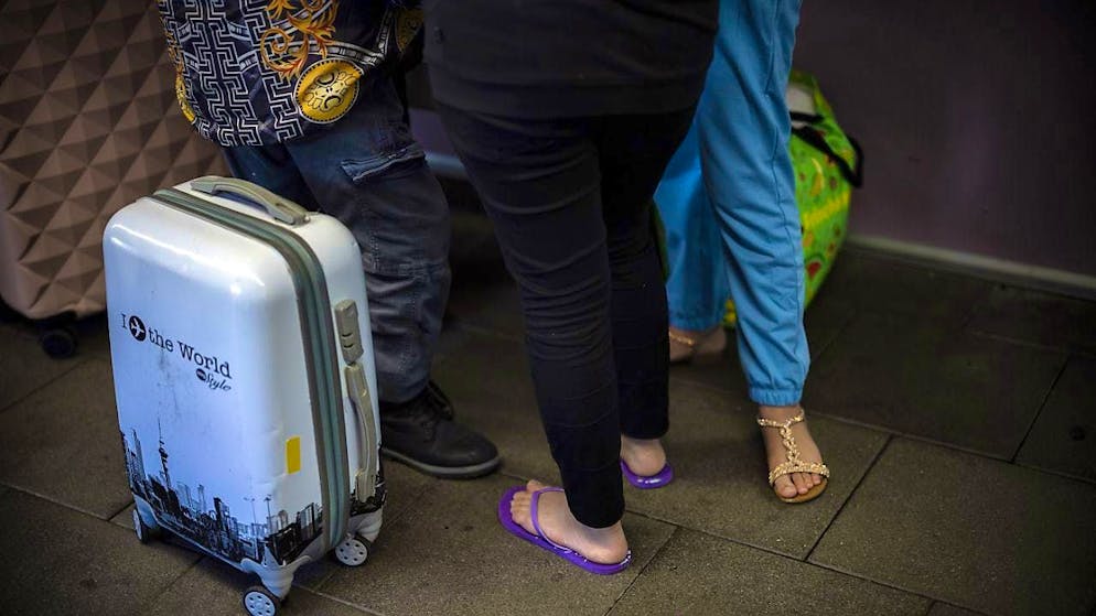 The number of asylum applications fell significantly in 2024 compared to the previous year. (archive image)