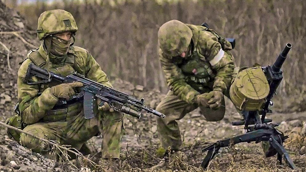Russian soldiers at the front. (archive picture)