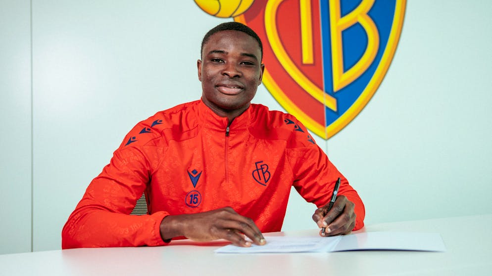 Daniel Asiedu. Basel sign Ghanaian defender