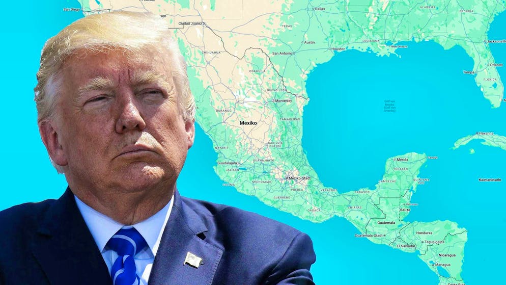 The Gulf of America was a pretty high priority for Donald Trump.