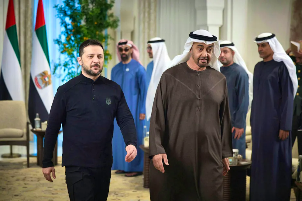 Selenskyj will also be in Saudi Arabia on Tuesday.