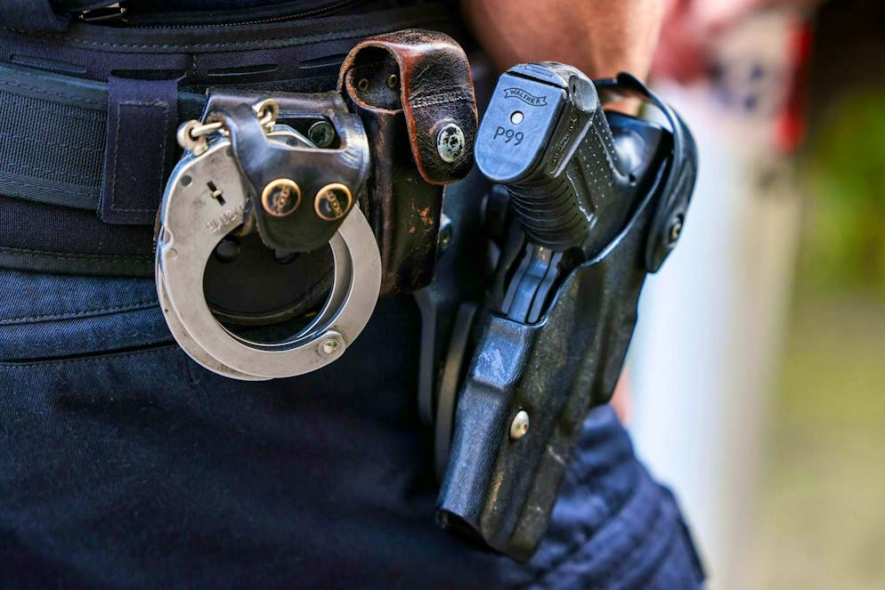 The perpetrator was shot by the police and died of his injuries in hospital. (symbolic image)