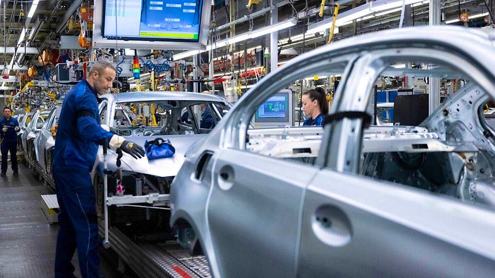 Since 2022, the German automotive industry has invested more money in other countries than in Germany. Especially when it comes to factories, foreign countries are ahead. (Archive image)