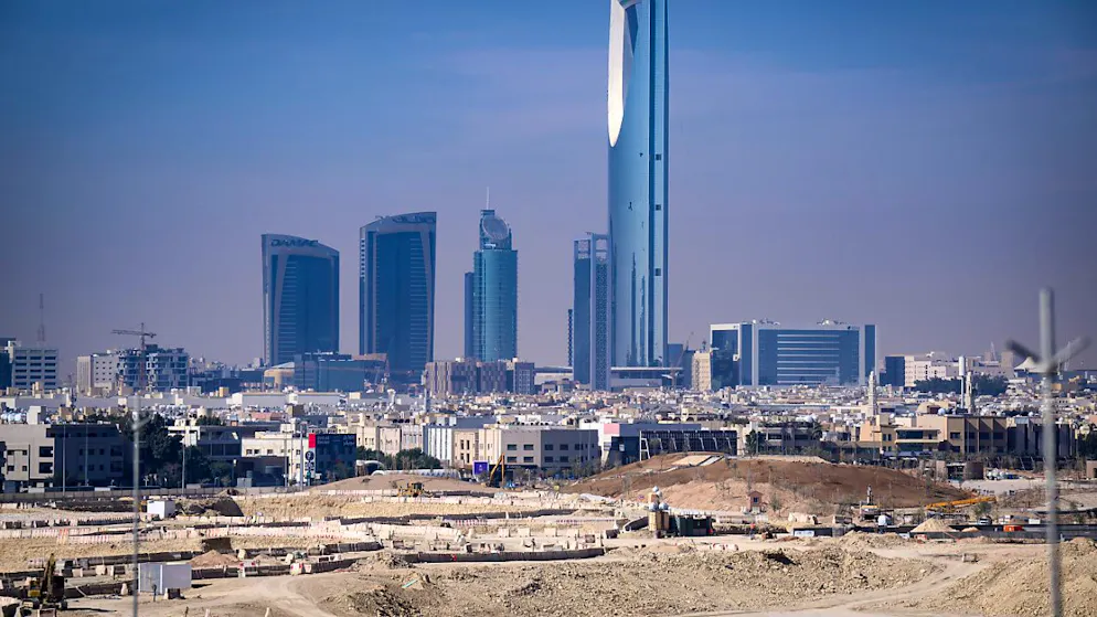 ARCHIV - Blick auf die Baustelle vom King Salman Park auf dem Gelände des ehemaligen Flughafens von Riad. Foto: Bernd von Jutrczenka/dpa