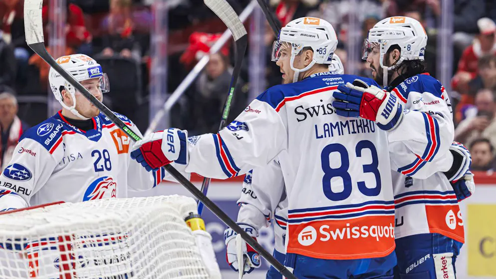 Champions Hockey League final. The ZSC Lions reach for the European club trophy