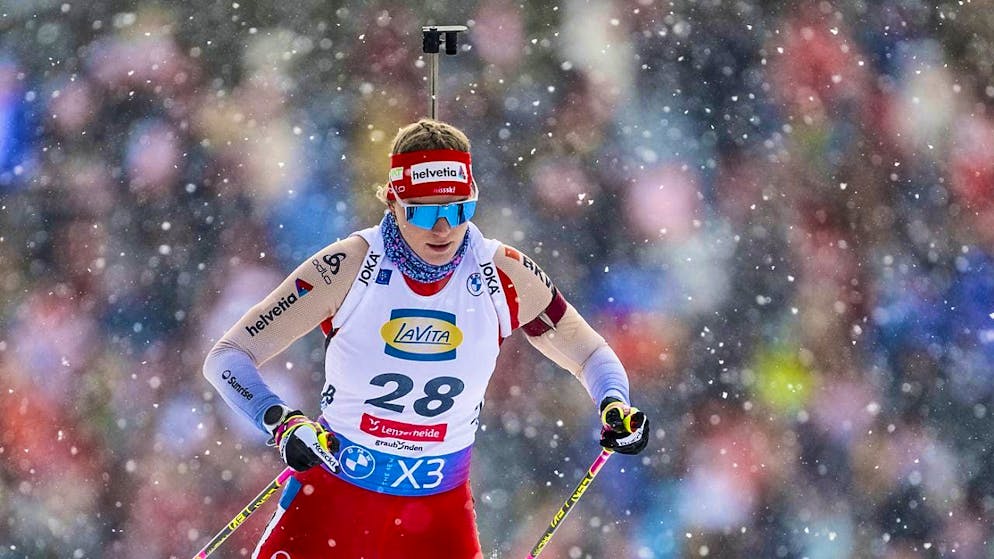 After her good season, she is now also challenged at the World Championships: Amy Baserga