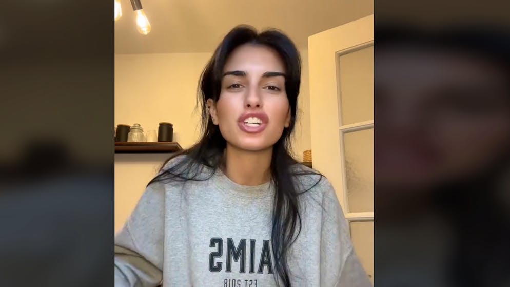Pöbeln kann sie: Tiktok-Influencerin Nichtsara.