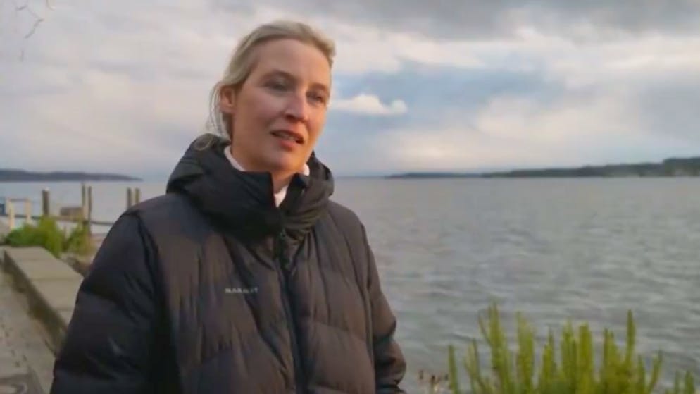 Schweiz oder Deutschland?. Als es um Weidels Wohnsitz geht, bricht die AfD-Chefin das Interview ab