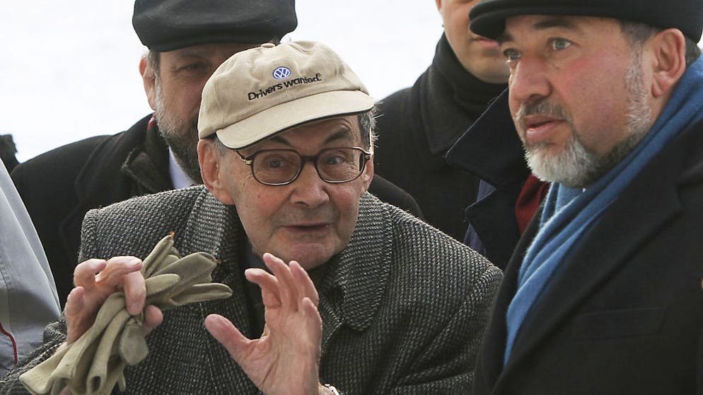 Marian Turski in un'immagine d'archivio del 2012.