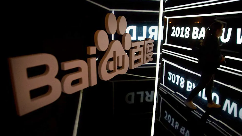 Le chinois Baidu se diversifie depuis plusieurs années dans l'informatique en nuage, les voitures autonomes et l'intelligence artificielle. (archives)