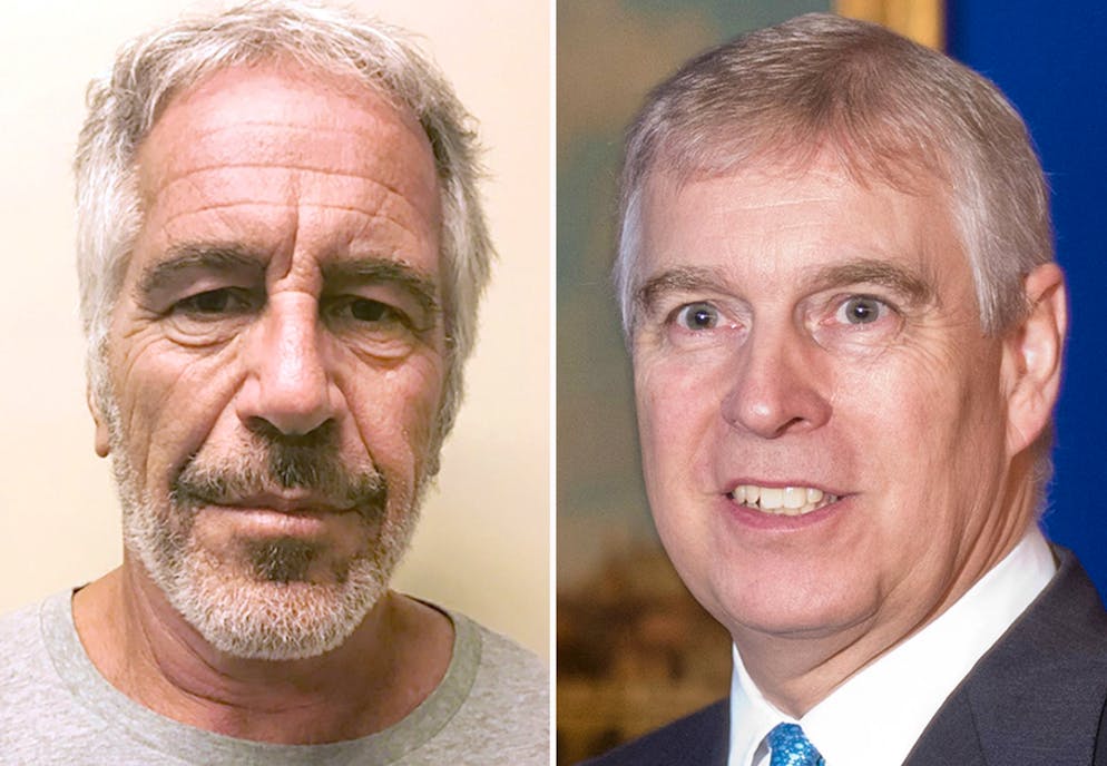 Jeffrey Epstein, Unternehmer und Millionär aus den USA (links) und Prinz Andrew waren Freunde. 