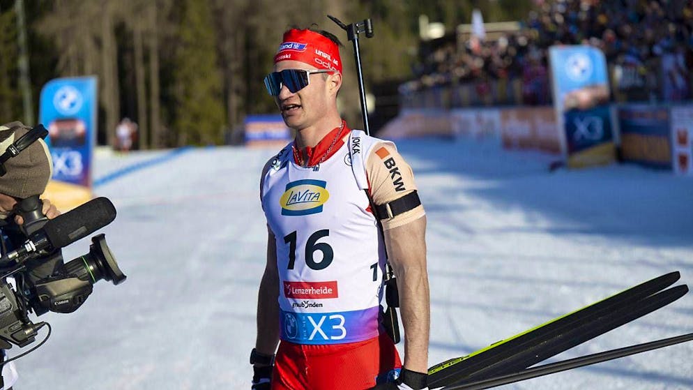 Frustration instead of joy about 5th place: Niklas Hartweg.