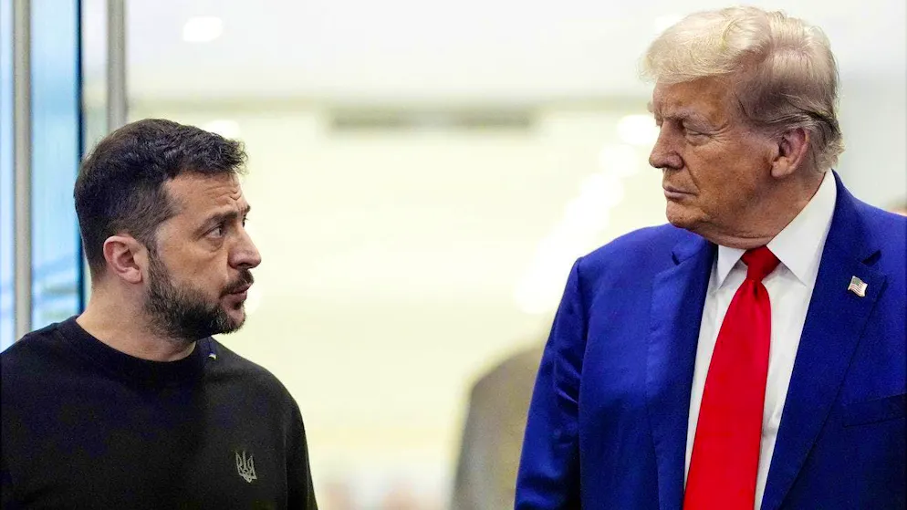 Wasted effort: Volodymyr Zelensky travels to the USA before the US election to meet Donald Trump in New York on September 27. The Ukrainian's efforts did not pay off, as it now turns out.
