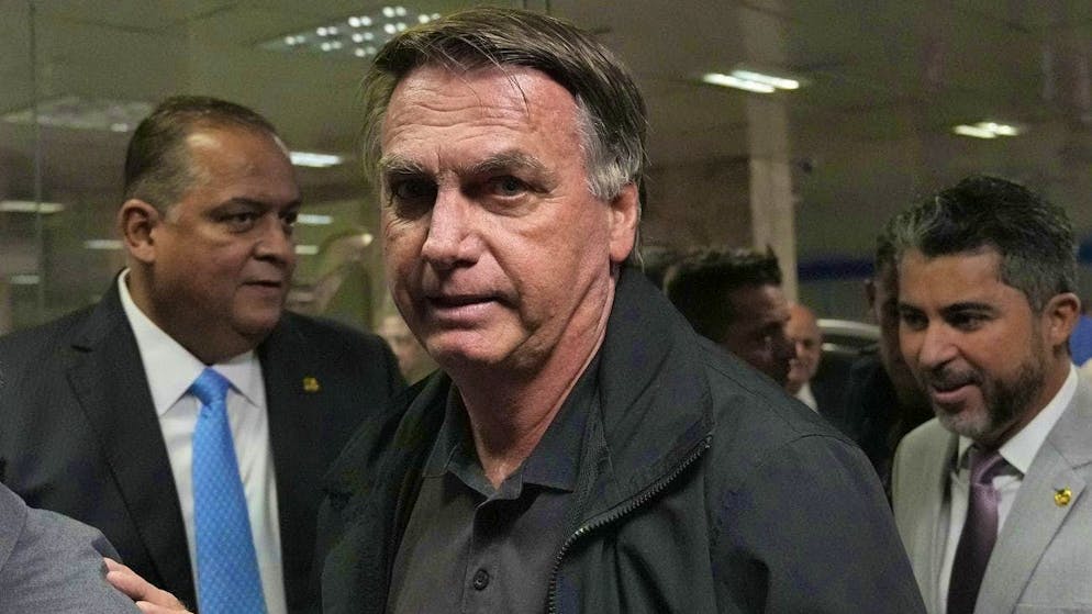 The Brazilian federal police have been investigating the right-wing ex-president Jair Bolsonaro for years. (archive picture)