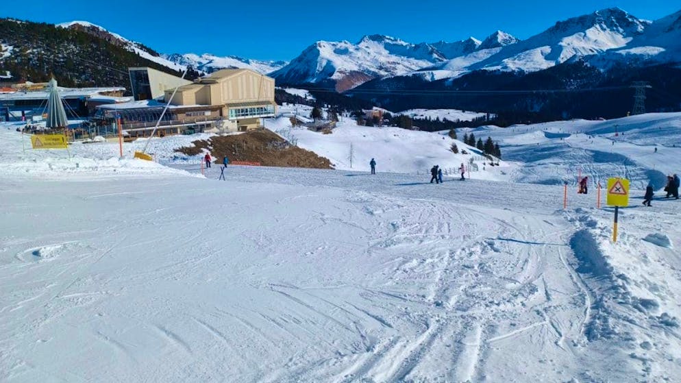 The German skier crashed so badly on this piste in Arosa that he later succumbed to his injuries in hospital.