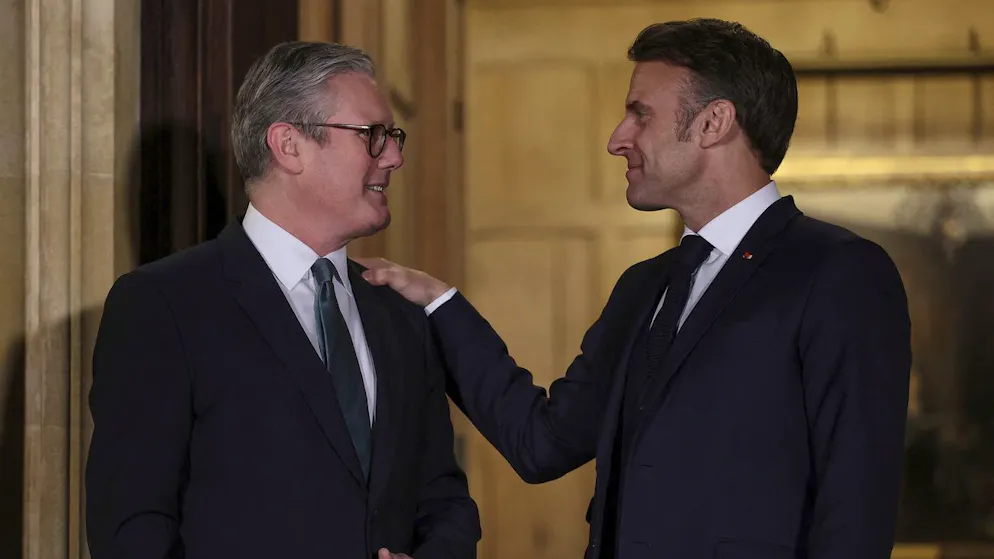 Keir Starmer (links) und Emmanuel Macron werden konkreter, was europäische Bodentruppen in der Ukraine angeht.