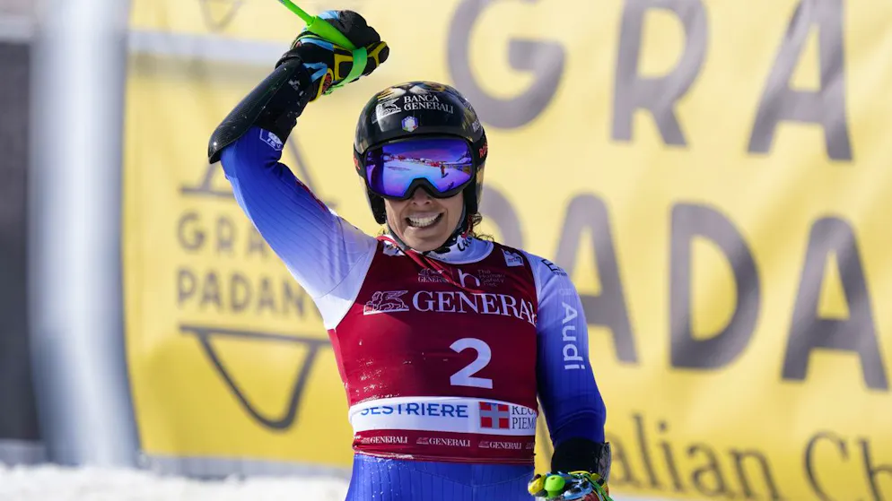 Giant slalom in Sestriere. Brignone wins ahead of Robinson - Rast best Swiss in ninth place