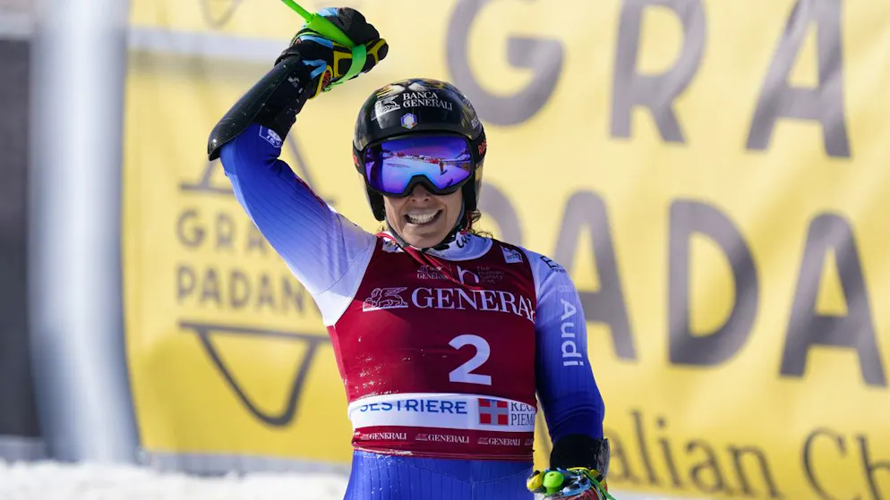 Federica Brignone gewinnt in Sestriere.