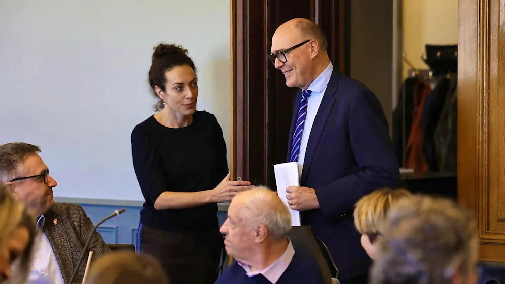 Center Party nominates Ritter and Pfister to succeed Amherd - Gallery. Zug cantonal councillor Martin Pfister answered questions from the parliamentary group of the Center Party on Friday afternoon.