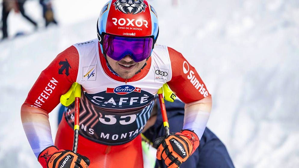 Livio Hiltbrand is looking forward to the World Cup downhill in Crans-Montana