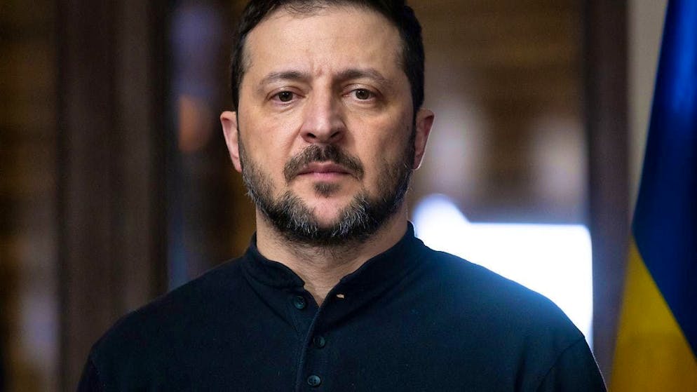 ARCHIVE - Volodymyr Zelensky, President of Ukraine, arrives for talks. Photo: Sven Hoppe/dpa Pool/dpa