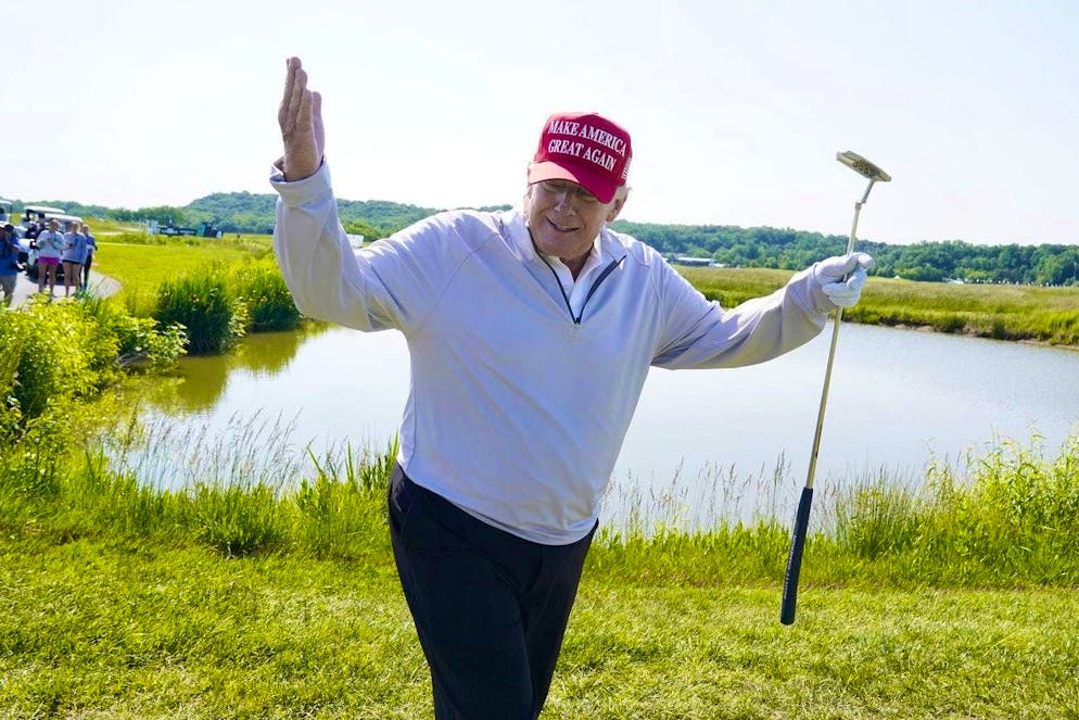 Donald Trump is an avid golfer who owns several golf courses and has hosted tournaments.