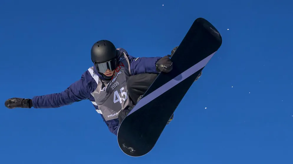 Iouri Podladtchikov bei seinem Comeback Mitte Januar am Laax Open.