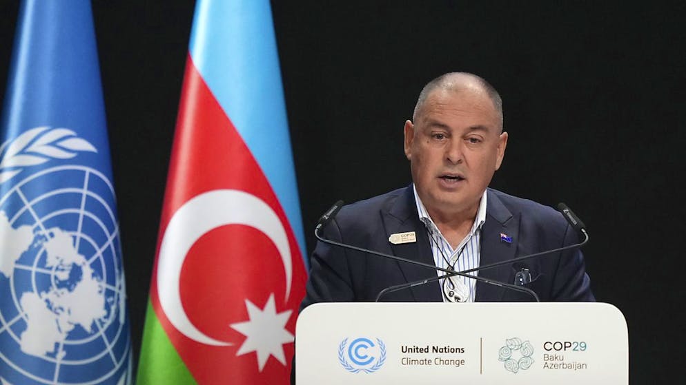 Il primo ministro delle isole Cook, Mark Brown.