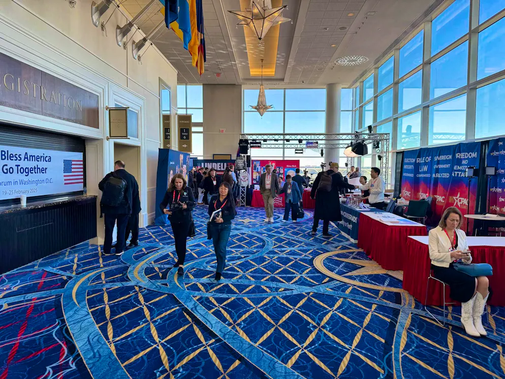 Trump supporters put up a front against Zelensky and Europe - Gallery. The conference takes place in a huge event complex near the US capital Washington and is a rendezvous for the American right.