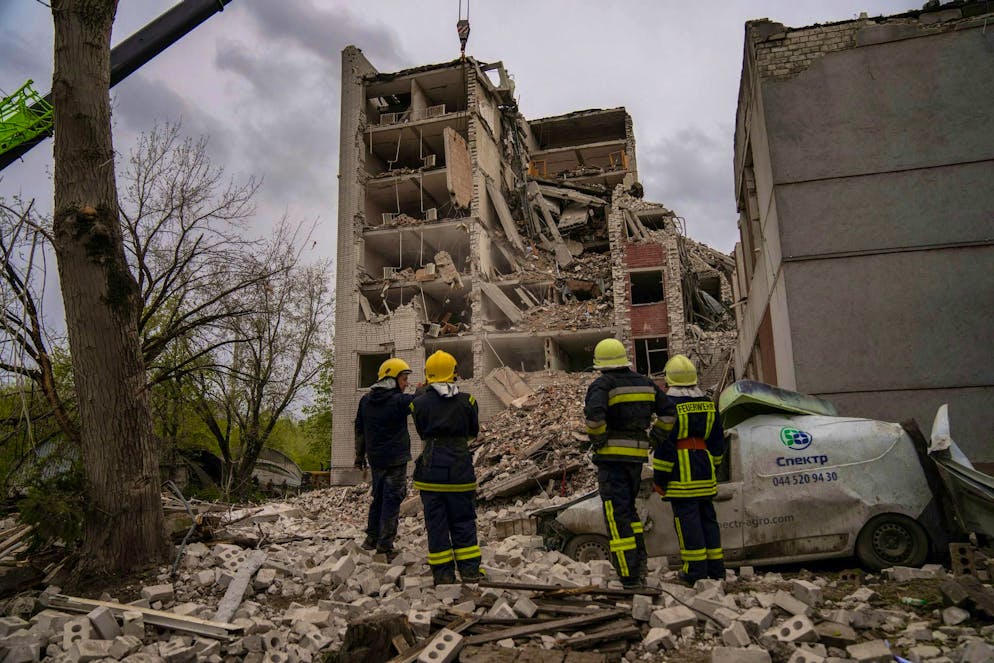 After three years of war, Ukraine's fate is open - Gallery. Russian missile and drone attacks have hit many Ukrainian cities. (archive picture)