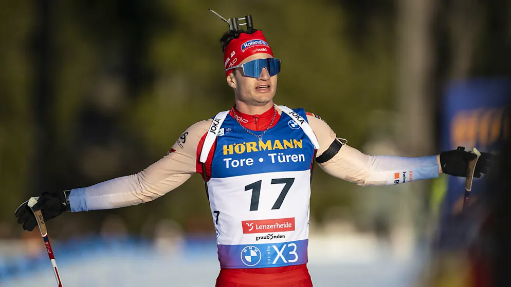 Die Schweizer Krönung fehlt - Gallery. Müde Beine, aber insgesamt extrem zufrieden: Niklas Hartweg