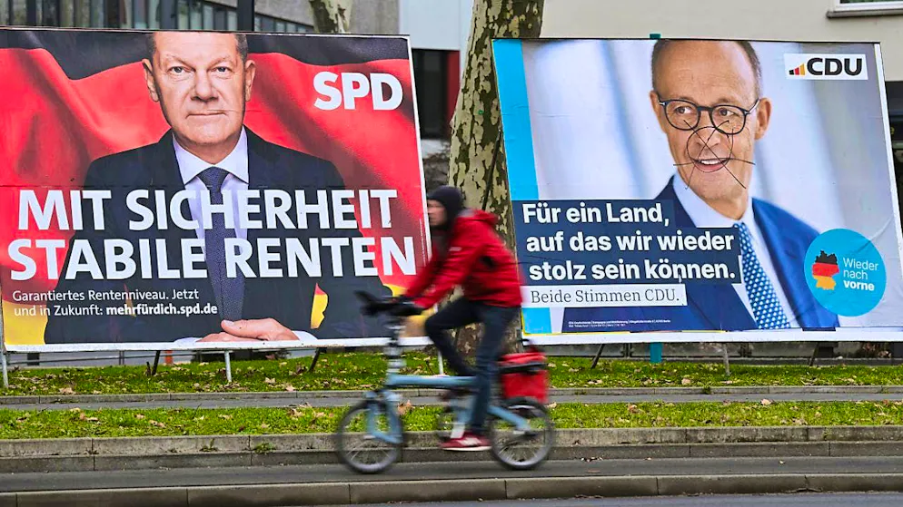 ARCHIVE - Germany is electing a new Bundestag today. Photo: Arne Dedert/dpa