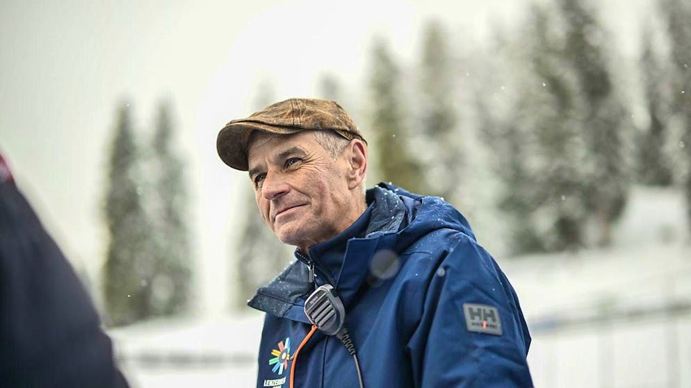 Satisfied smile: Jürg Capol, CEO of the Biathlon World Championships in Lenzerheide, draws a thoroughly positive conclusion
