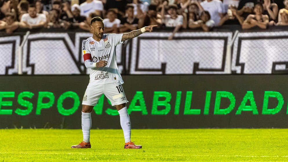 Neymar wieder in Torlaune. 