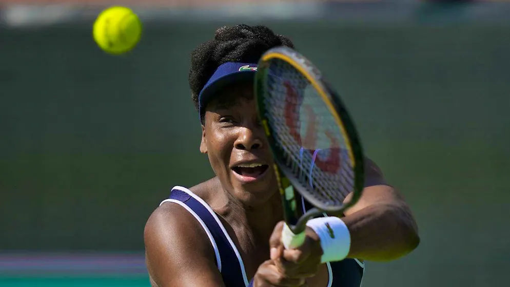 Venus Williams will not compete at the WTA 1000 tournament in Indian Wells