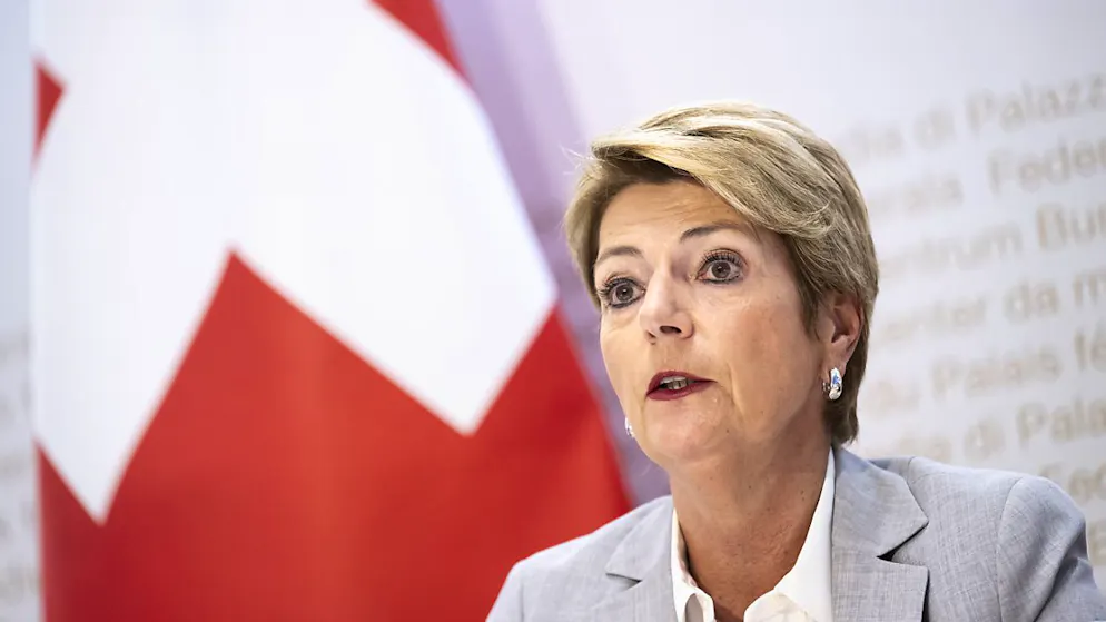 Reist am Freitag ins Katastrophengebiet: Bundespräsidentin Karin Keller-Sutter.