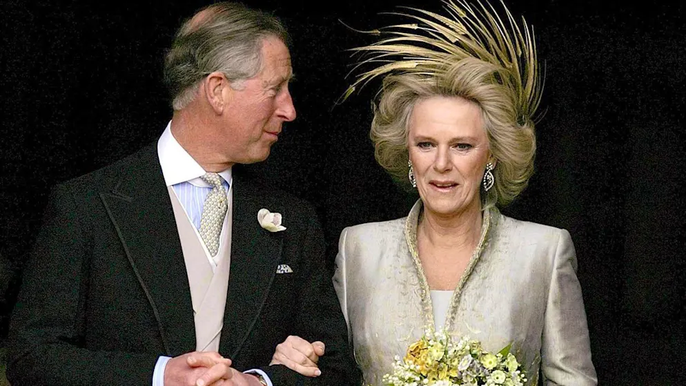 Prinz Charles und Camilla gaben sich am 9. April 2005 das Jawort.