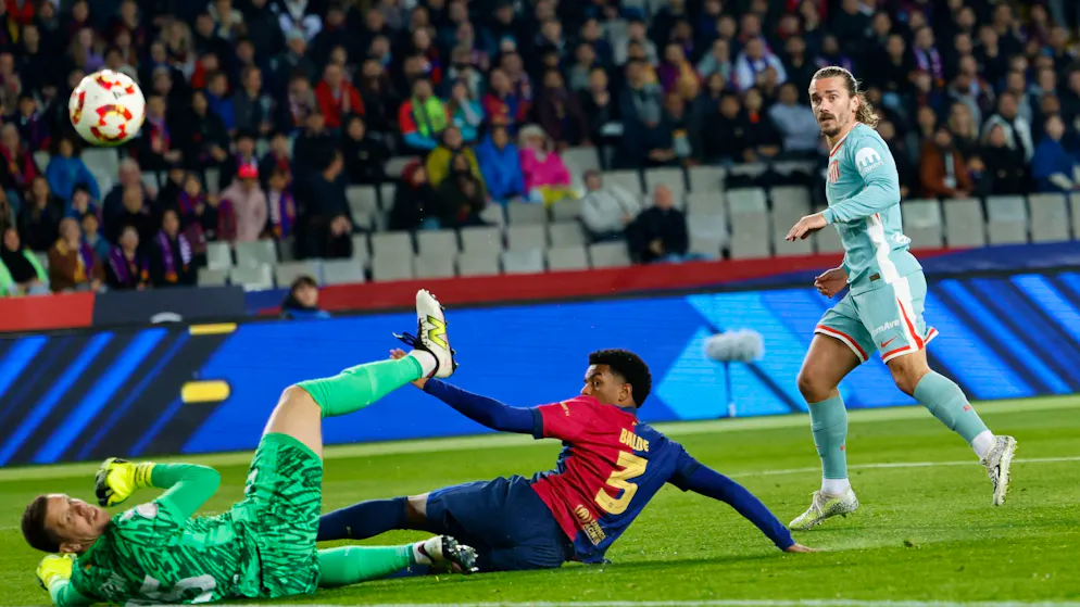 Der FC Barcelona und Atlético Madrid lieferten sich eine packenden Pokalfight.